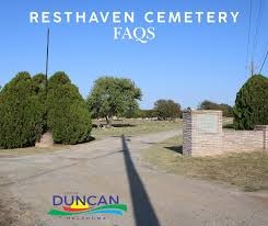 City of Duncan Purchases Resthaven Cemetery