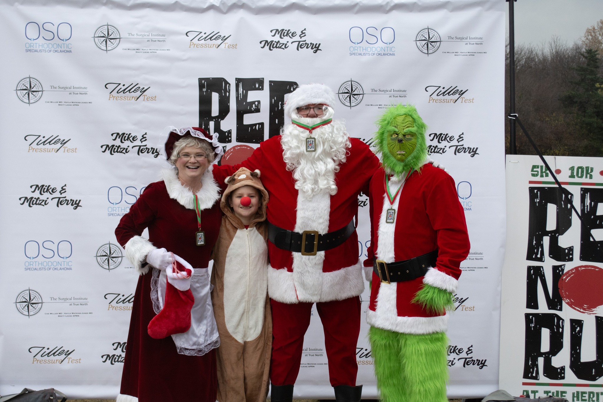 Red Nose Run comes with swag, Santa photo op