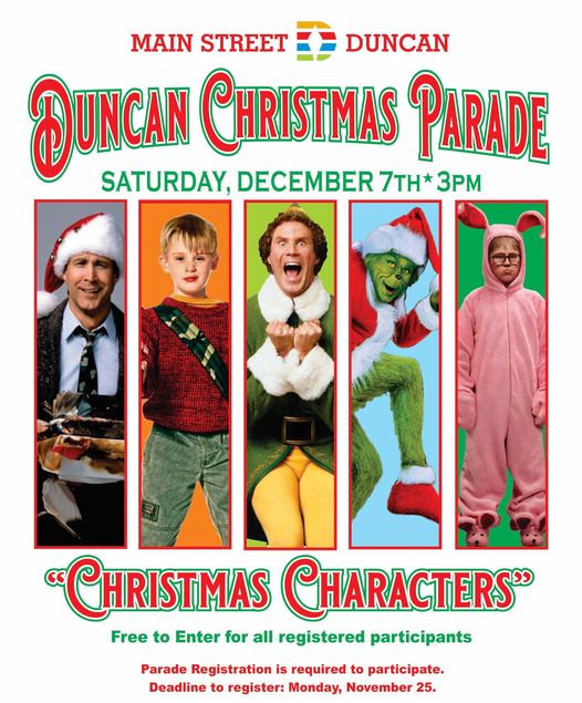 Deadline for Christmas Parade